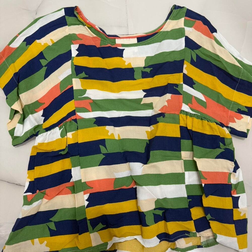 Share Maeve multi-coloured striped top from Anthropologie Size XS - Picture 7 of 8